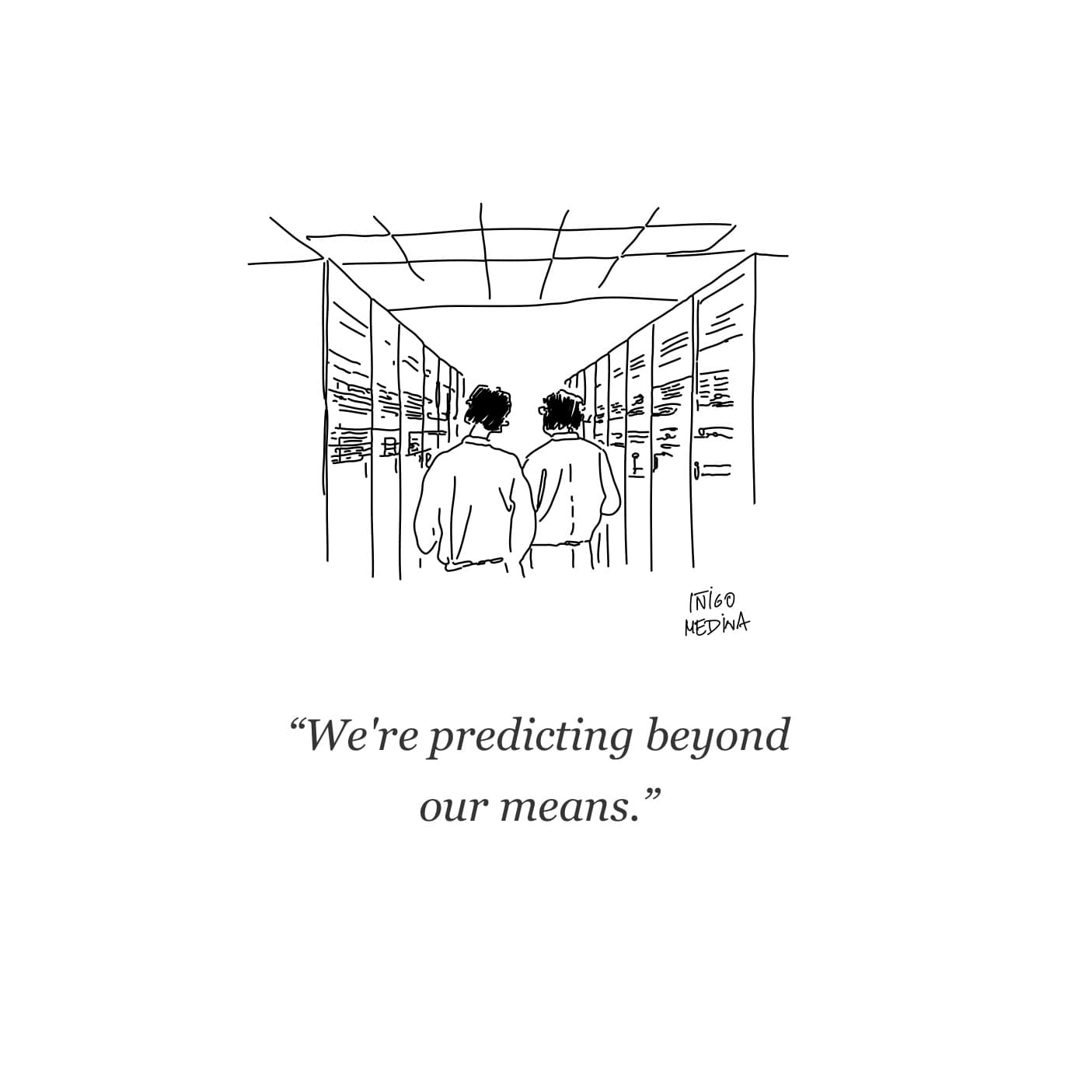 Predicting beyond our means
