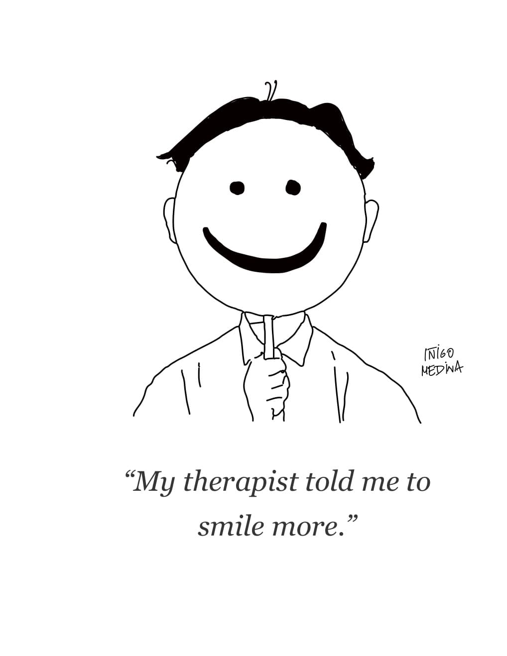 Smile more