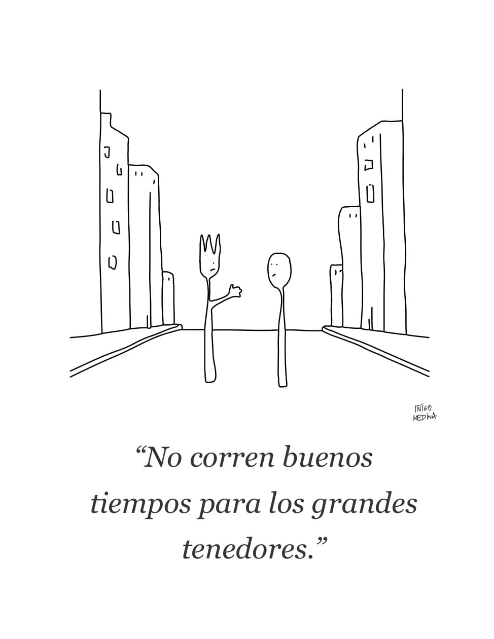 Grandes tenedores