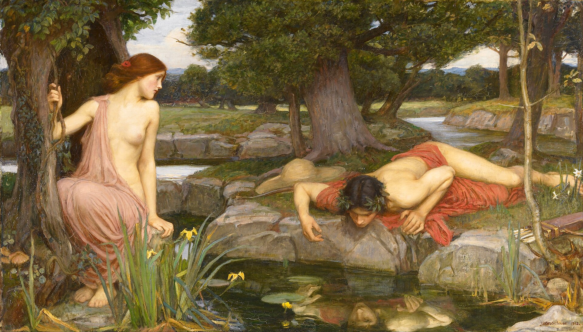 John William Waterhouse, Echo and Narcissus (1903), Walker Art Gallery, Liverpool