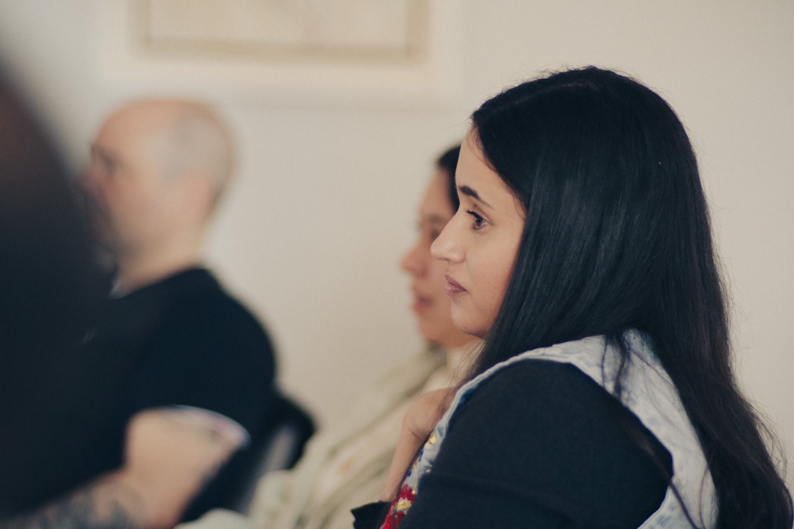 Participants during the session