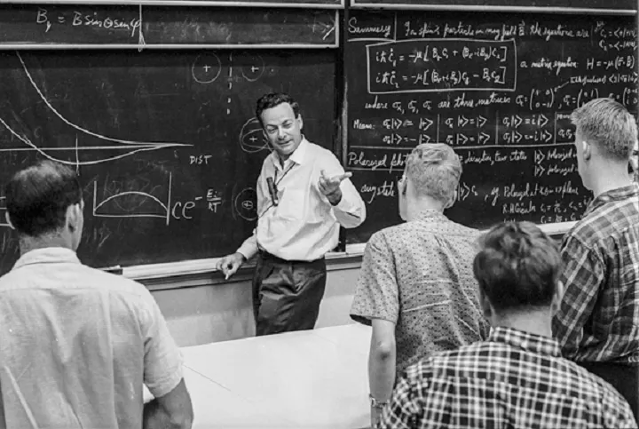 Richard Feynman en Caltech
