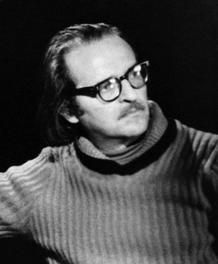 Retrato en blanco y negro de Sidney Lumet hacia 1970