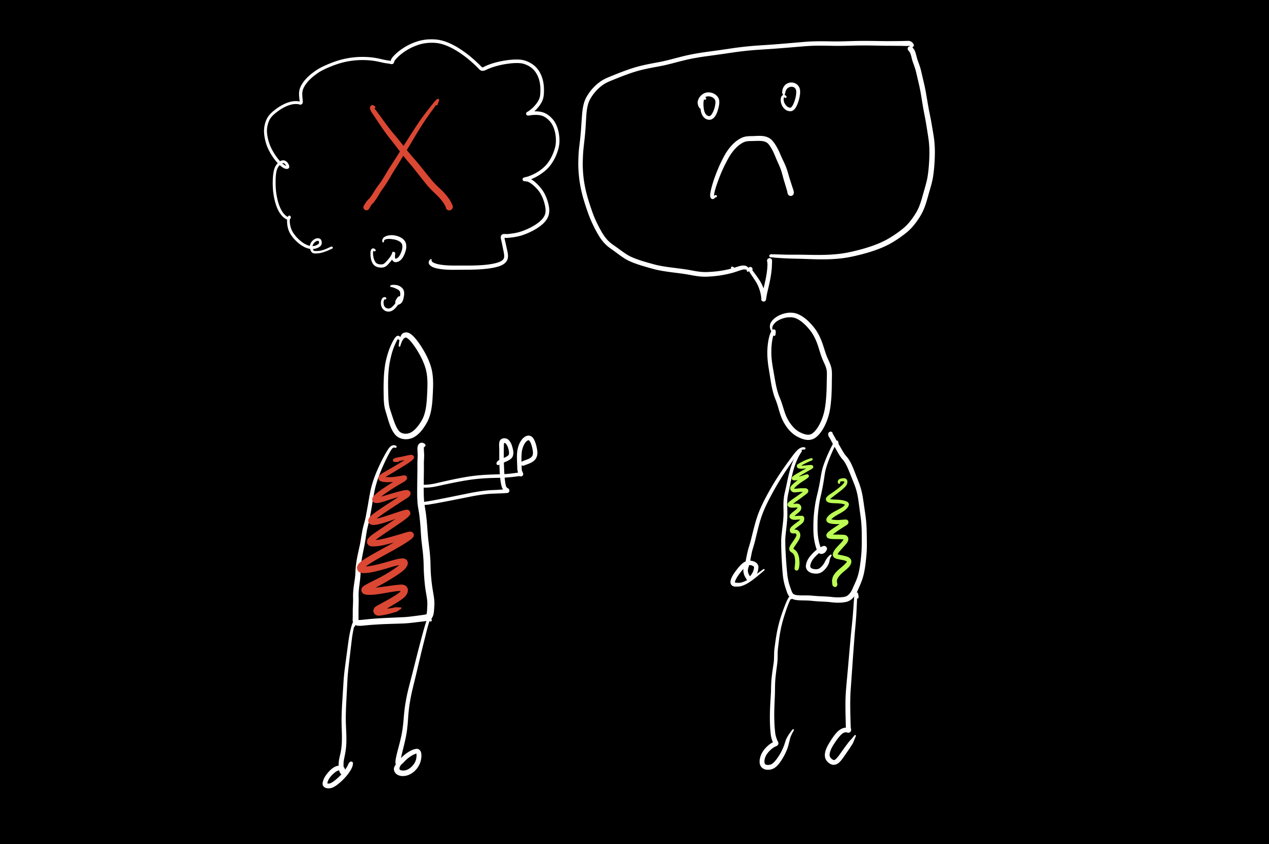 You invent for other people